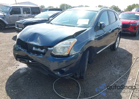 2012 Nissan Rogue Sv из США, поврежденный, VIN JN8AS5MV7CW710181